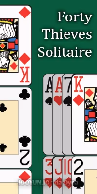 online FORTY-THIEVES SOLITAIRE oyna