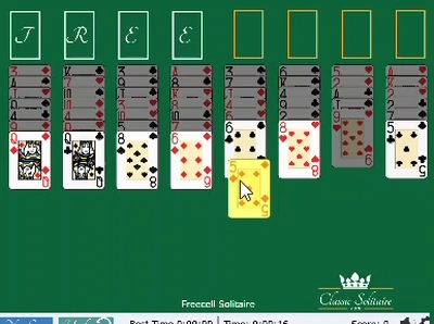 Freecell Solitaire oynanış büyük