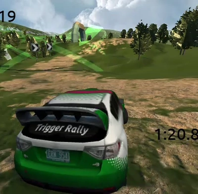 Trigger Rally oynanış büyük